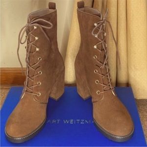 STUART WEITZMAN Cassey SPD-Sport Suede Boot